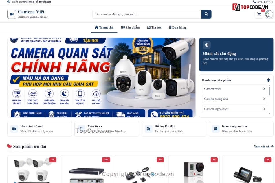 camera,bán camera,web bán camera